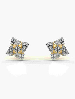 Valanova - Hallmarked 9K Yellow Gold and Certified Lab Grown Diamond 0.43cts Stud Earrings