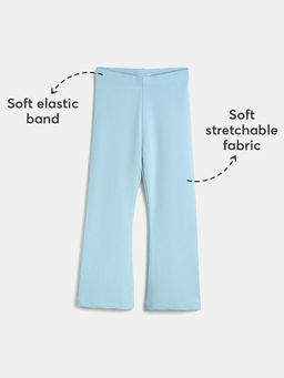 Hopscotch - Cotton Stretch Wide Leg Pants