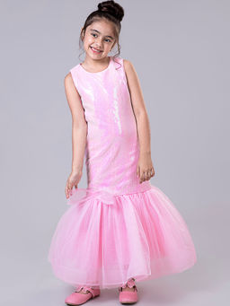 Hopscotch - Sequined Gown Lace & Tulle Embellished