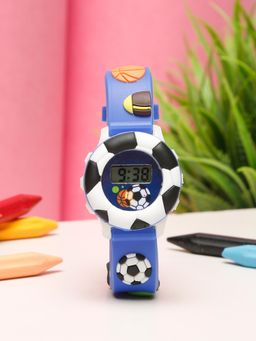 Stol'N - Football Designed Digital Wrist Watch-Blue