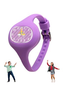 Spiky - Round Stylish Casual Analog Watch for Kids Boys and Girls-Purple