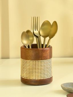 Brick Brown - Tresso Cultery Holder Caddy