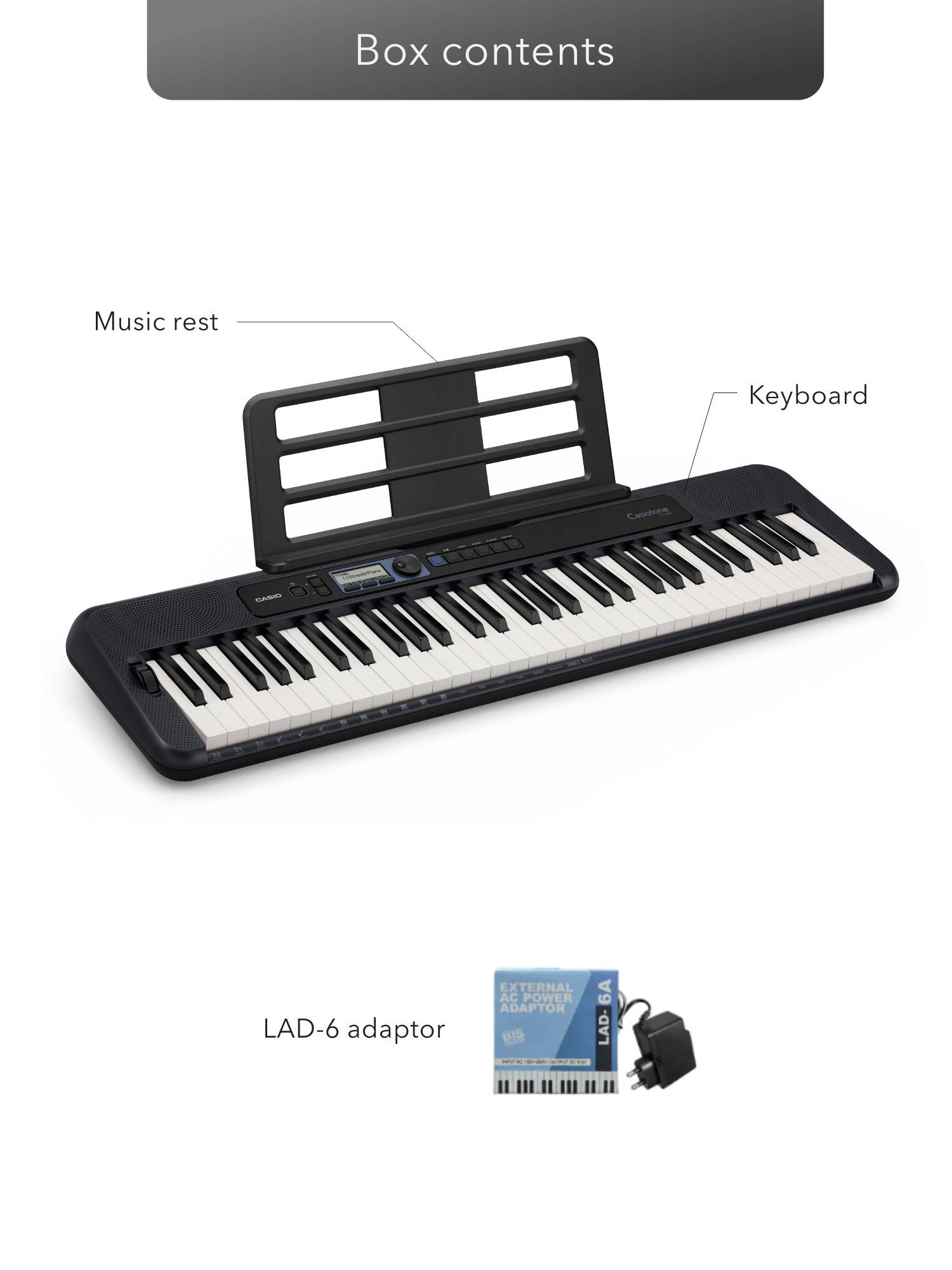 Buy Casio CT-S300 Casiotone 61-Key Touch Sensitive Portable