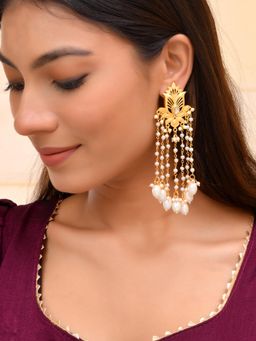 Silvermerc Designs - White Pearl Drop Earrings