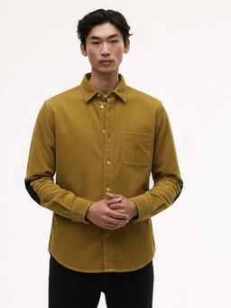 MISCHIEF MONKEY - Corduroy Shirt Mustard