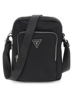 Guess - Vezzola Black Solid Sling Bag