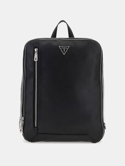 Guess - Torino Compact Black Solid Backpack