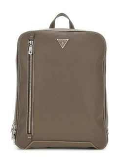 Guess - Torino Compact Beige Solid Backpack
