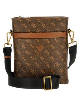 Guess - Vezzola Brown Printed Sling Bag