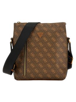 Guess - Vezzola Brown Printed Sling Bag