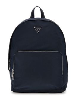 Guess - Milano Compact Blue Solid Backpack