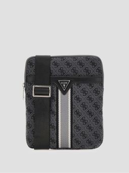 Guess - Milano Compact Black Printed Sling Bag
