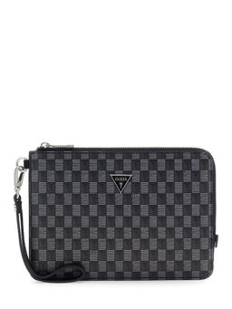Guess - Torino Black Printed Pouch
