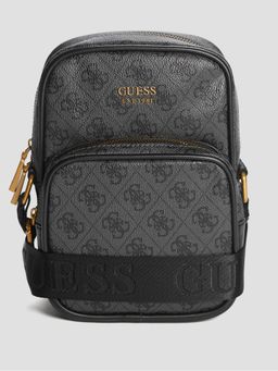 Guess - Keith Grey Printed Sling Bag