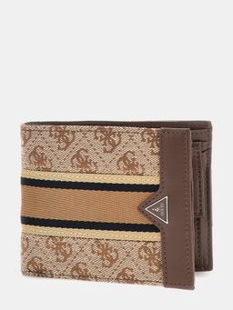 Guess - Madrid Beige Colorblock Bi-Fold Wallet