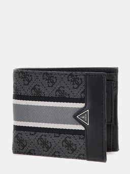 Guess - Madrid Black Colorblock Bi-Fold Wallet