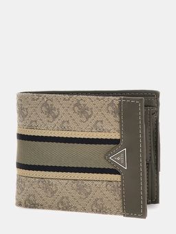 Guess - Madrid Green Colorblock Bi-Fold Wallet