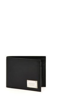 Guess - Milano Black Solid Bi-Fold Wallet