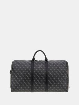 Guess - Pisa Black Printed Duffle Bag