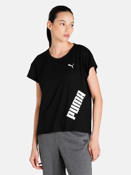 Puma - Modernports Women Black T-shirts