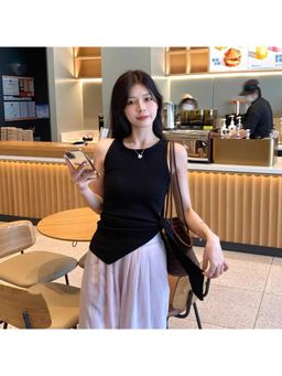 Outzidr - Black Knotting Top