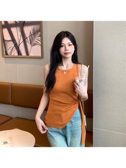 Outzidr - Orange Knotting Top