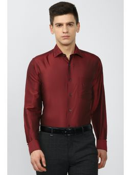 Van Heusen - Men Maroon Shirt