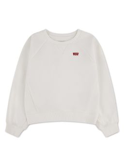 Levi's - Off White Solid/Plain Sweatshirt