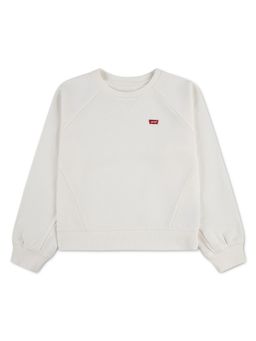 Levi's - Off White Solid/Plain Sweatshirt
