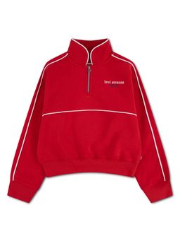 Levi's - Red Solid/Plain Sweatshirt