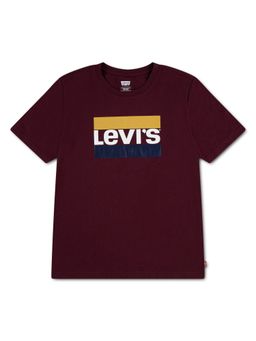 Levi's - Maroon Typography T-Shirt