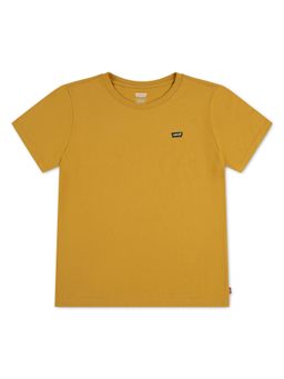 Levi's - Yellow Solid/Plain T-Shirt