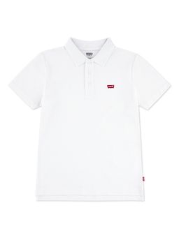 Levi's - White Solid/Plain Polo T-Shirt