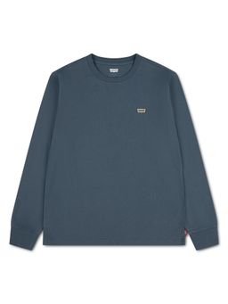 Levi's - Grey Solid/Plain T-Shirt