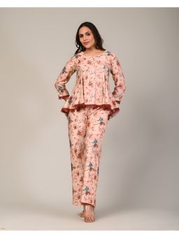 Zolo Label - Printed Pink Co-ord Set
