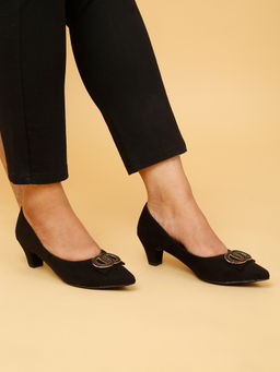 Flat n Heels - Women Casual Pumps Black