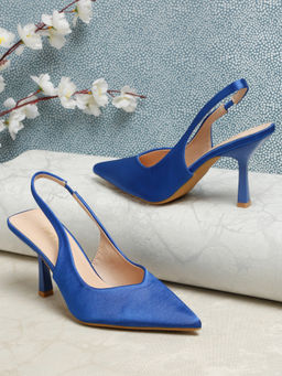 Flat n Heels - Women Casual Sandal Heels Blue