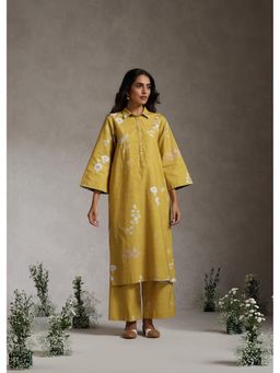 Raiman - Enchanted Garden Floral Kurta and Pant (Set of 2)