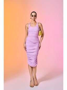 LABEL FROW - Lavender Haze Midi Dress