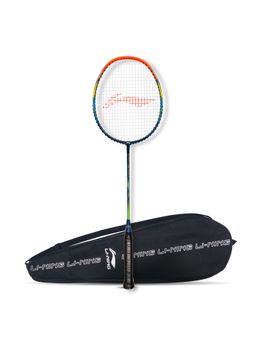 Li-Ning - G-Force 3700 Superlite Strung Badminton Racquet (Blue, Orange 78 g)