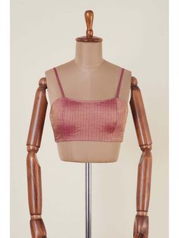 Dressfolk - Madhura Pink Spaghetti Stitched Blouse