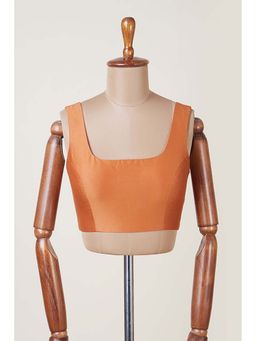 Dressfolk - Gingelly Square Neckline with Back Tie Up Stitched Blouse