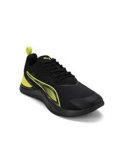Puma - Infusion Premium Unisex Black Sports Shoes