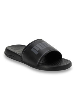 Puma - Slide Max Unisex Black Sliders