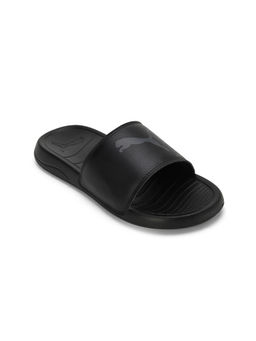 Puma - Geo Unisex Black Sliders