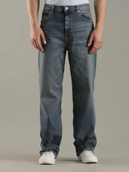 Tommy Hilfiger - Mid-Wash Loose Fit Mid Rise Jeans