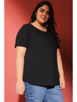 Amydus - Cotton Black T-shirt