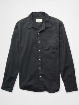 American Eagle - Ae Everyday Button Up Linen Shirt