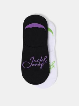 Jack & Jones - Men Multi-Color Shoe Liner Socks (Pack of 2)