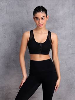 Chelvet - Posture Correcting Full Coverage Bra Black